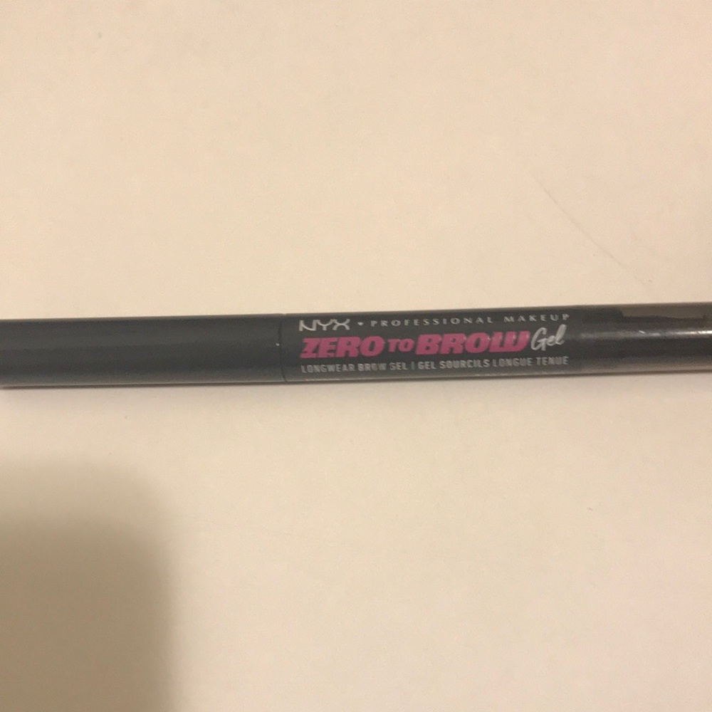 NYX Zero to Brow Gel - Black